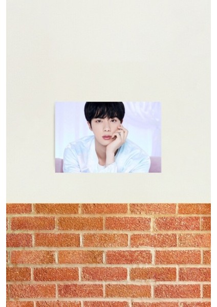 Bts Be Konsept Fotoğrafı | ? (Jin) Tablo Ahşap Poster Dekoratif KOD740