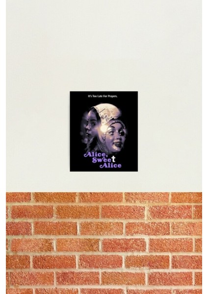 Alice, Tatlı Alice Tablo Ahşap Poster Dekoratif