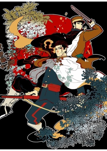 Altın Kamuy Ogata Hyakunosuke Tişört Tablo Ahşap Poster Dekoratif