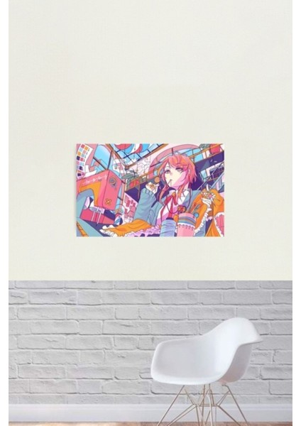 [hipnoz Mikrofonu] Ramuda Tablo Ahşap Poster Dekoratif