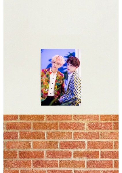 Idol - Taegi Tablo Ahşap Poster Dekoratif KOD4280