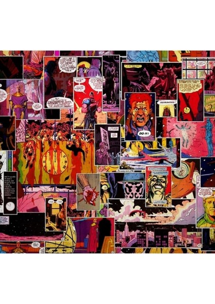 Watchmen Panel Kolaj Ahşap Poster Dekoratif