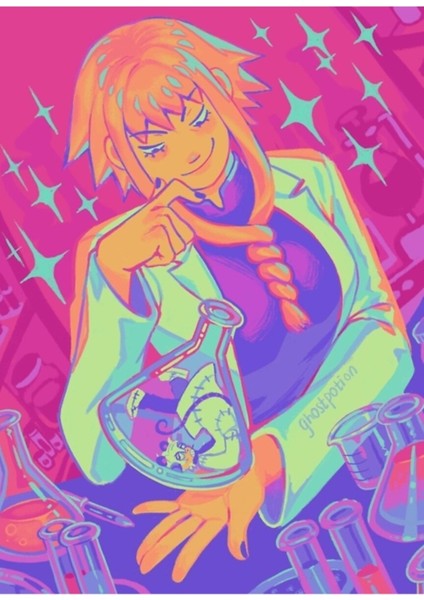 Soul Eater: Laboratuvar Faresi Tablo Ahşap Poster Dekoratif