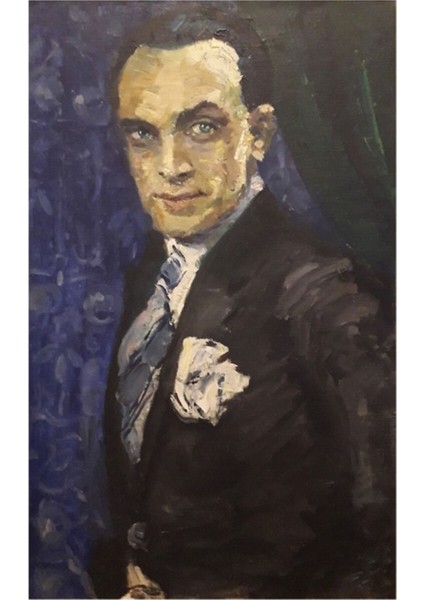 Conrad Veidt By Milena Pavlovic-Barili, 1920S Tablo Ahşap Poster Dekoratif