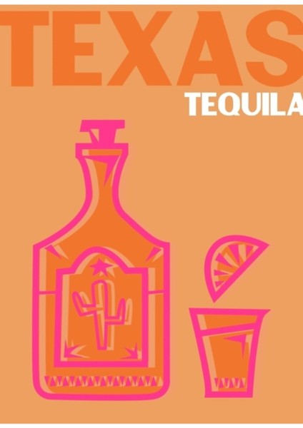 Texas Tekila Tablo Ahşap Poster Dekoratif
