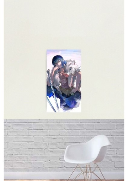 Inosuke Hashibira Tablo Ahşap Poster Dekoratif