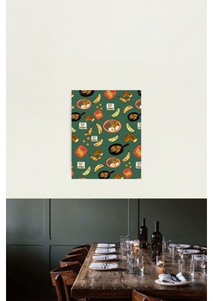 Plantains Tanıyın Tablo Ahşap Poster Dekoratif fiyatları