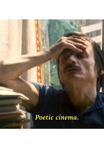 Tarkovsky Poetic Cinema Tablo Ahşap Poster Dekoratif