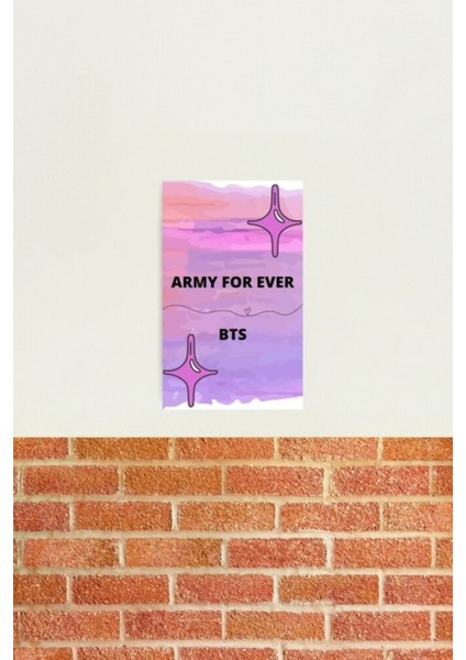 Sonsuza Kadar Ordu Bts Tablo Ahşap Poster Dekoratif KOD2261 fiyatları