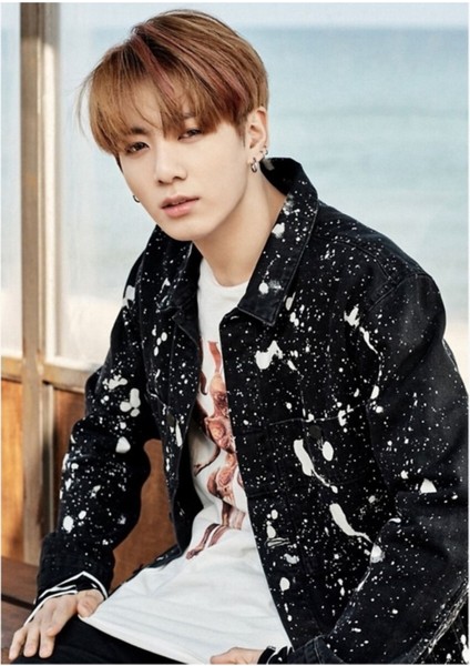 Bts - Jungkook Ynwa Tablo Ahşap Poster Dekoratif KOD2681