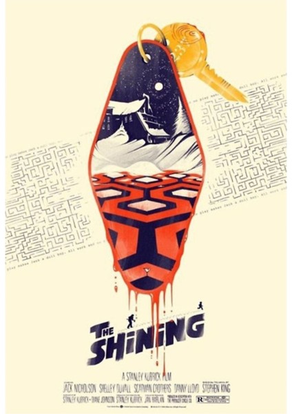 The Shining - Key Artwork Tablo Ahşap Poster Dekoratif