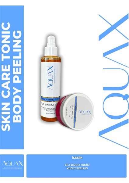8d Hyc Cilt Bakım Toniği ve Vücut Peeling 2li Set