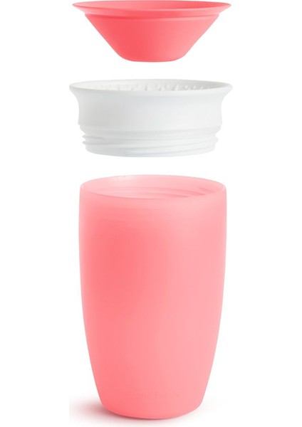 Mucize 360° Alıştırma Bardağı, 12AY+, 296 ml Pembe