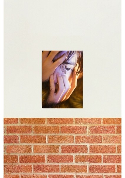 Taehyung Tablo Ahşap Poster Dekoratif KOD5257