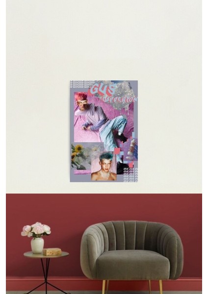Gus Dapperton Tablo Ahşap Poster Dekoratif