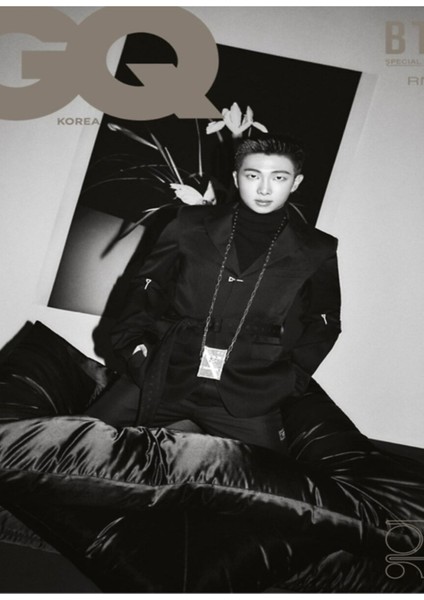 Bts Vogue Kapak , Bts Rm Vogue Tablo Ahşap Poster Dekoratif KOD1096