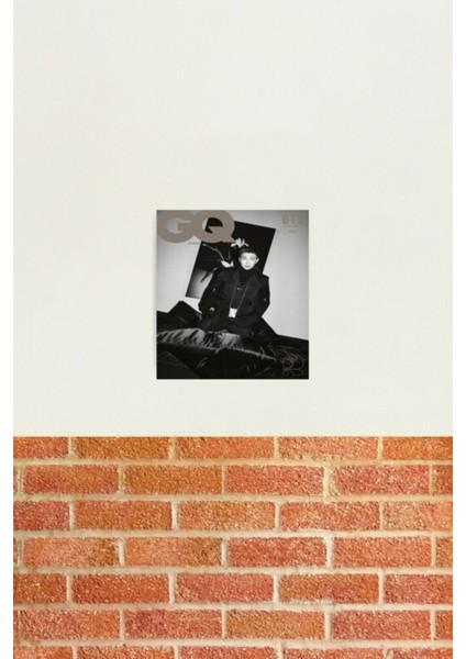 Bts Vogue Kapak , Bts Rm Vogue Tablo Ahşap Poster Dekoratif KOD1096