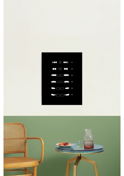 3 Miras, 1975-GÜNÜMÜZ (E21, E30, E36, E46, E90, F30) Tablo Ahşap Poster Dekoratif fiyatları