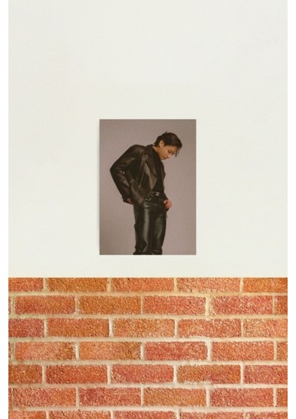 Jungkook Tablo Ahşap Poster Dekoratif KOD5088