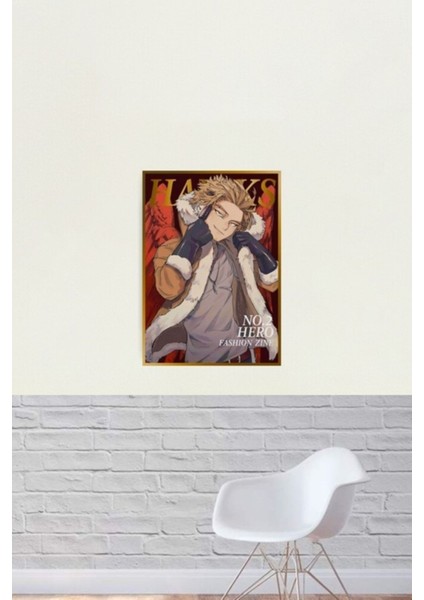Hawks Keigo Takami Mha Tablo Ahşap Poster Dekoratif