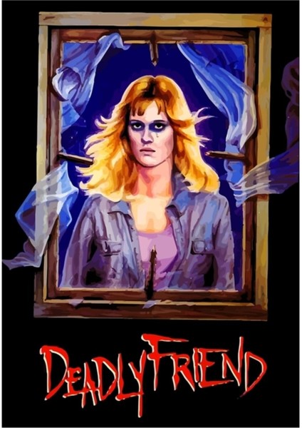 Ölümcül Arkadaş Tablo Ahşap Poster Dekoratif