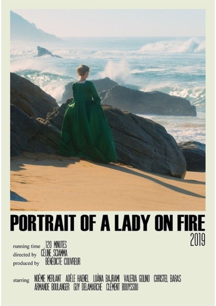 Portrait Of A Lady On Fire Alternatif (1) Tablo Ahşap Poster Dekoratif