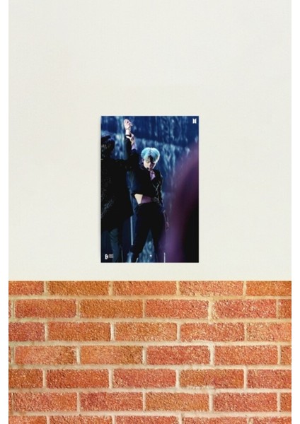 Bts Jungkook Tablo Ahşap Poster Dekoratif KOD4246