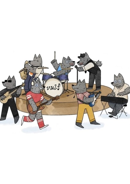 Hayvan Ruhları Tablo Ahşap Poster Dekoratif