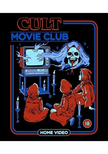 Kült Film Kulübü Tablo Ahşap Poster Dekoratif