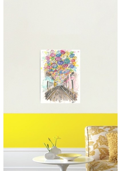 Fortaleza Caddesi Tablo Ahşap Poster Dekoratif fiyatları