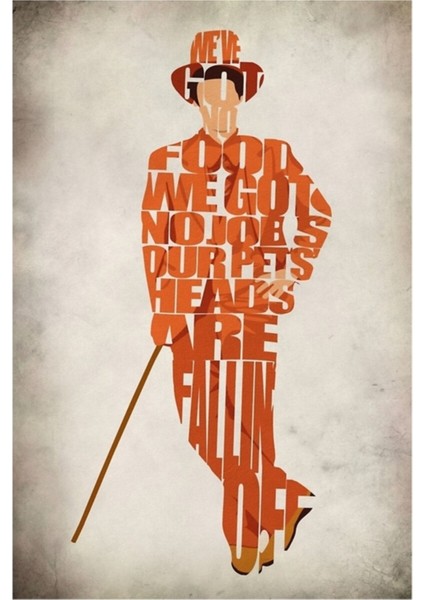 Lloyd Noel Ahşap Poster Dekoratif