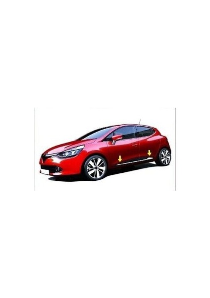 Renault Clio 4 Hb Komple Krom Seti 2012-2018 Paslanmaz Çelik