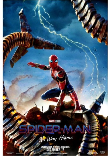 No Way Home Tablo Ahşap Poster Dekoratif