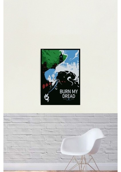 Korkutucumu Yak Tablo Ahşap Poster Dekoratif