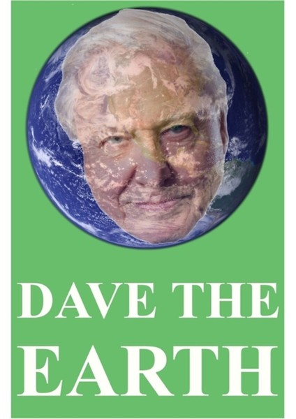 David Attenborough ""gezegeni Kurtar"" Çevresel Kelime Oyunu Tablo Ahşap Poster Dekoratif
