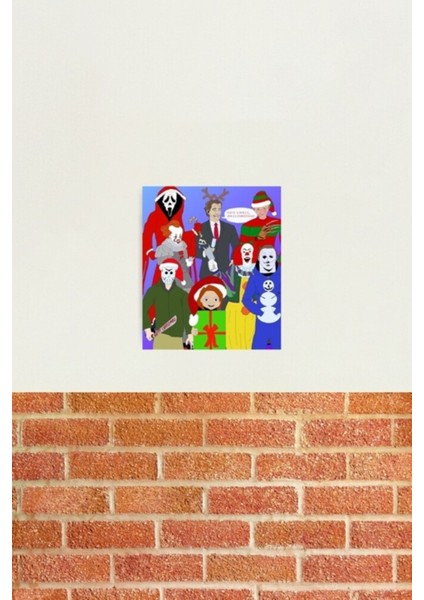 Kış Korku Diyarı 00 Tablo Ahşap Poster Dekoratif fiyatları