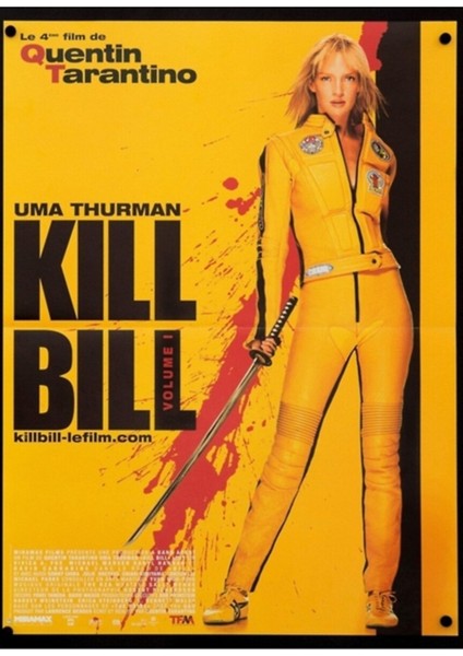 Kill Bill Concept Art Tablo Ahşap Poster Dekoratif