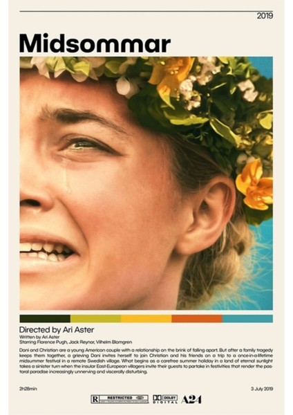 Midsommar | Ari Aster , Tablo Ahşap Poster Dekoratif