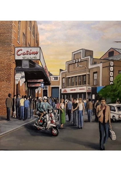 Wigan Casino And Abc Cinema Tablo Ahşap Poster Dekoratif