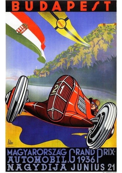Budapeşte Macaristan Seyahat Poster Tablo Ahşap Poster Dekoratif Restore Edildi