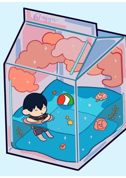 Tobio Kageyama Tablo Ahşap Poster Dekoratif