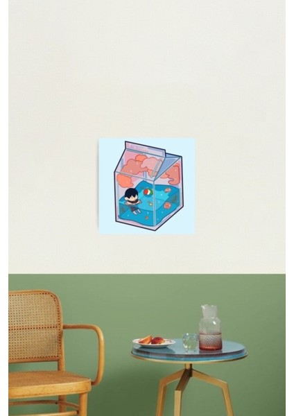Tobio Kageyama Tablo Ahşap Poster Dekoratif