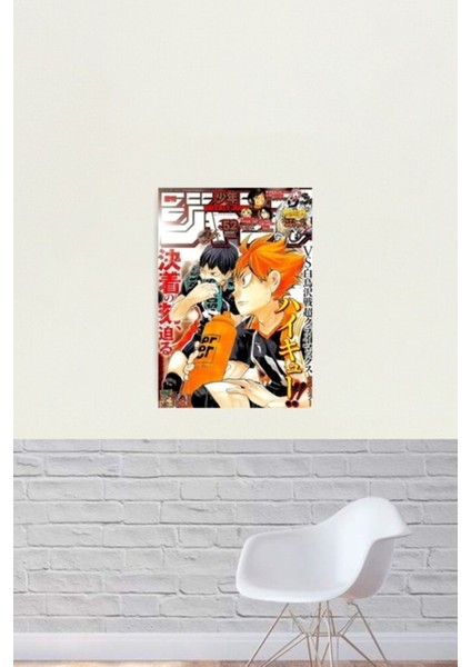 Haikyuu Dergisi #2 Tablo Ahşap Poster Dekoratif fiyatları