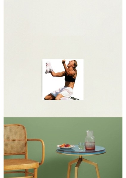Abd Kadın Milli Takımı: Brandi Chastain Tablo Ahşap Poster Dekoratif