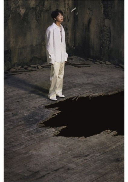 Bts J-Hope Tablo Ahşap Poster Dekoratif KOD4750