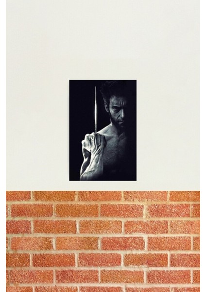 Logan Tablo Ahşap Poster Dekoratif