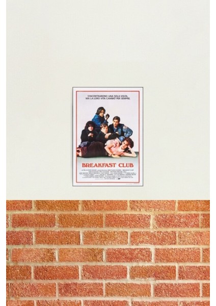 Vintage Kahvaltı Kulübü Poster Tablo Ahşap Poster Dekoratif fiyatları