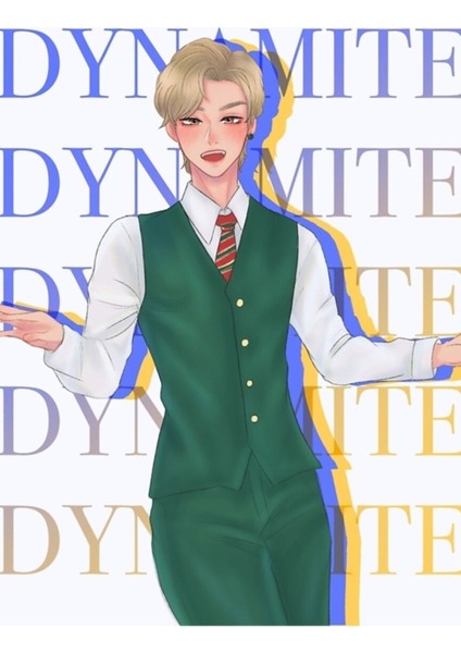 V Taehyung Bts Dinamit Tablo Ahşap Poster Dekoratif KOD2206