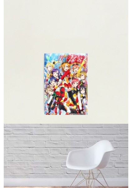 Love Live School Idol Film Posteri Tablo Ahşap Poster Dekoratif fiyatları