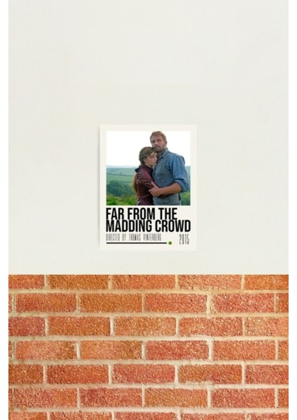 Çılgın Kalabalıktan Uzakta Film Posteri Tablo Ahşap Poster Dekoratif fiyatları